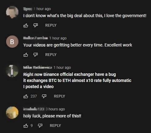 Comentariile pe YouTube devin un nou instrument pentru escroci