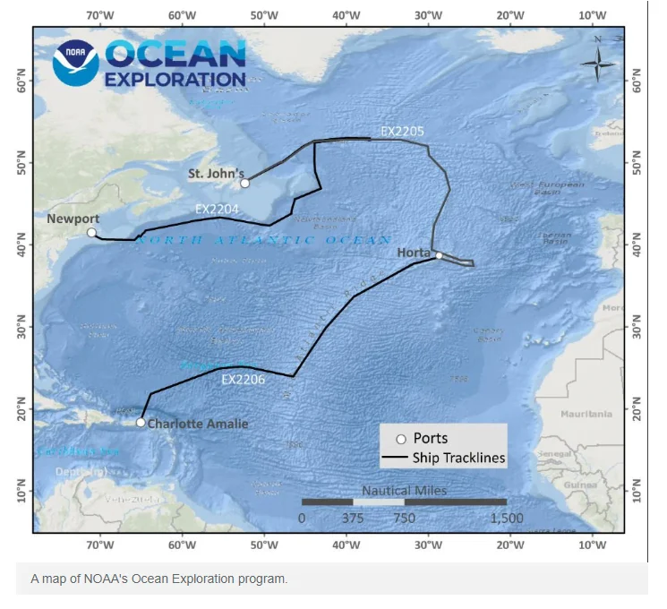 găuri misterioase atlantic Găuri misterioase pe fundul Oceanului Atlantic! Cine le-a creat?