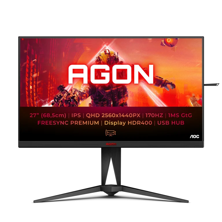 AGON by AOC Noile modele AGON by AOC din generația 5, cu panouri Fast IPS și Fast VA