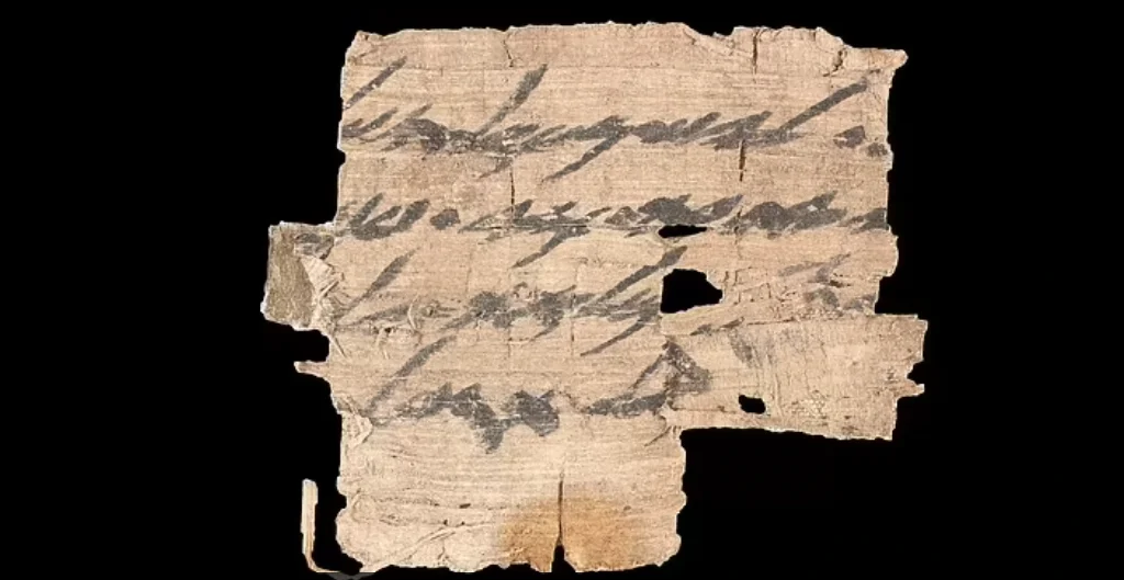 papirus marea moartă Papirusul despre Dumnezeu, descoperit la Marea Moartă. Un document incredibil!