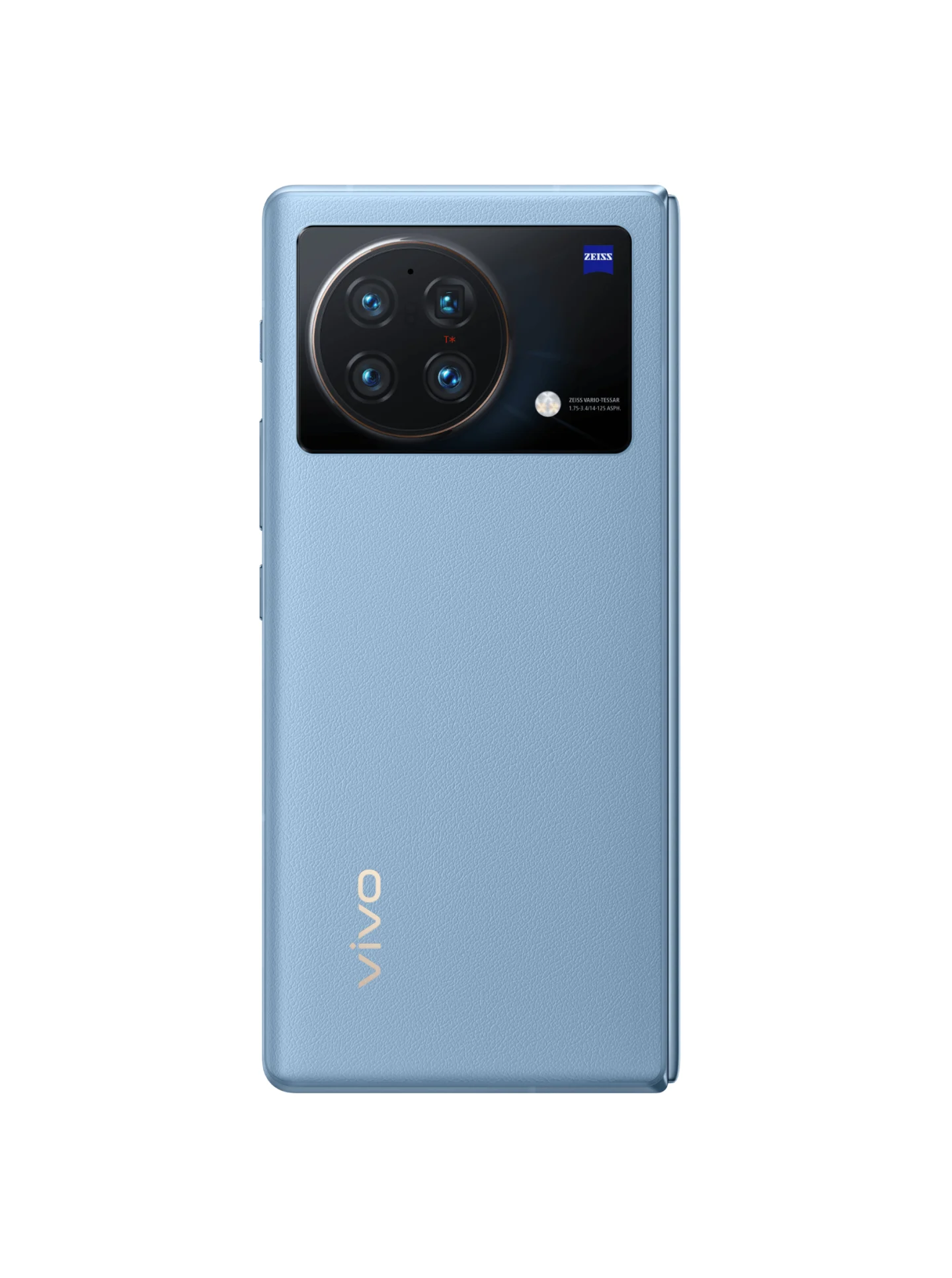 Vivo X Fold Blue Back Folded