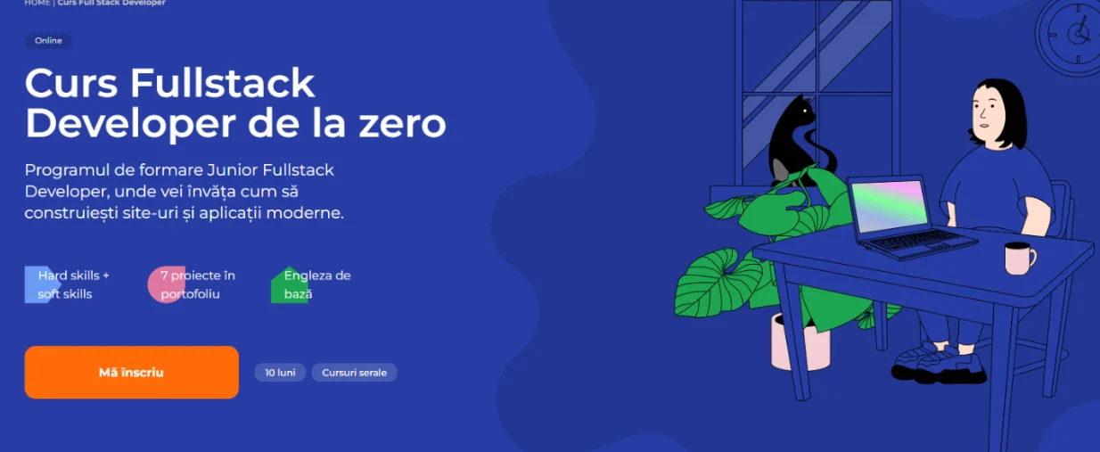 Cursuri Full Stack de la zero la GoIT România: o prezentare generală a caracteristicilor