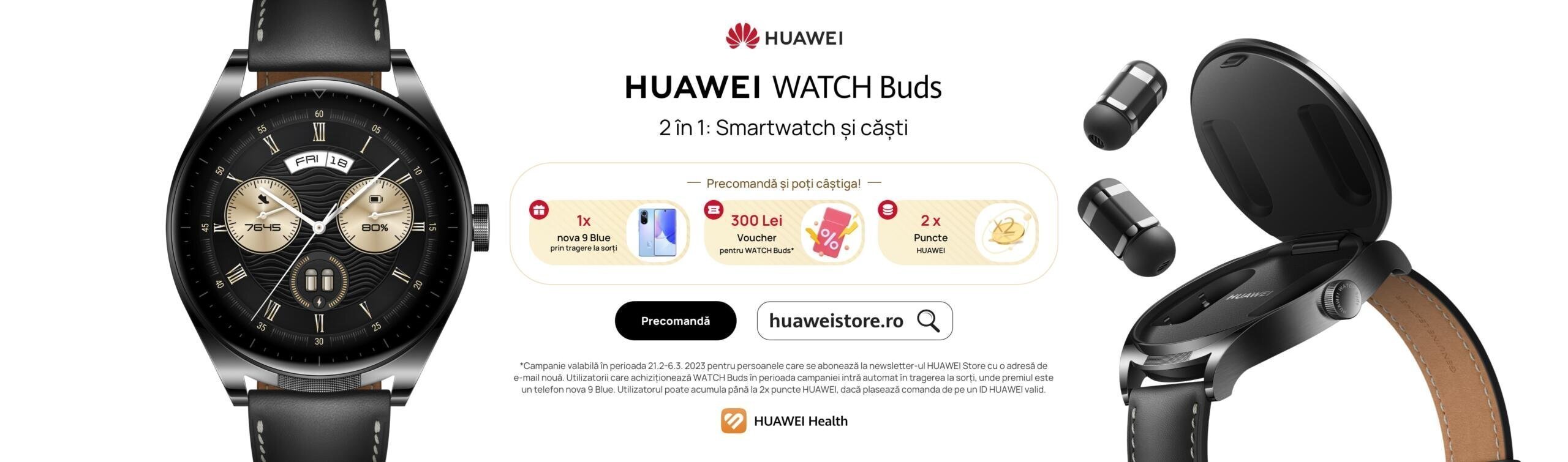 Huawei Watch Buds — Imagine 2 WATCH Buds PR 3840 x 1132px scaled