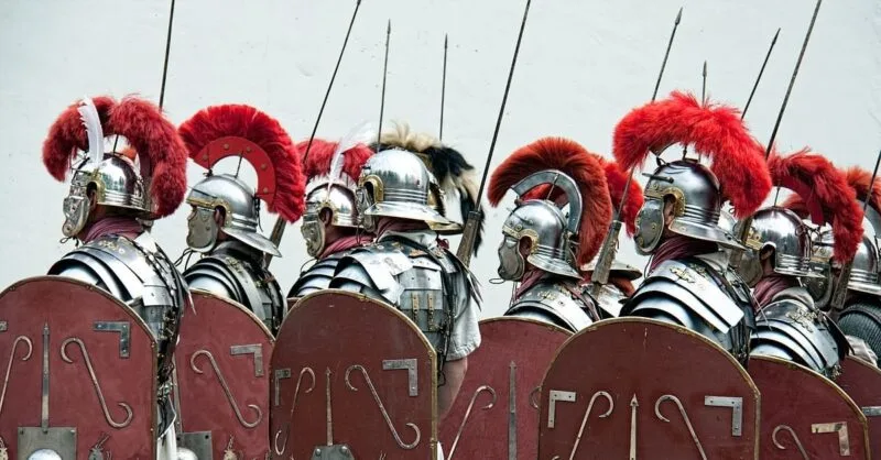 soldati romani China