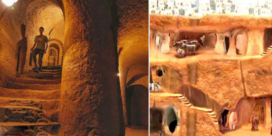 oras subteran iran Misterul oraşului subteran din Iran. Datează de acum 6000 de ani