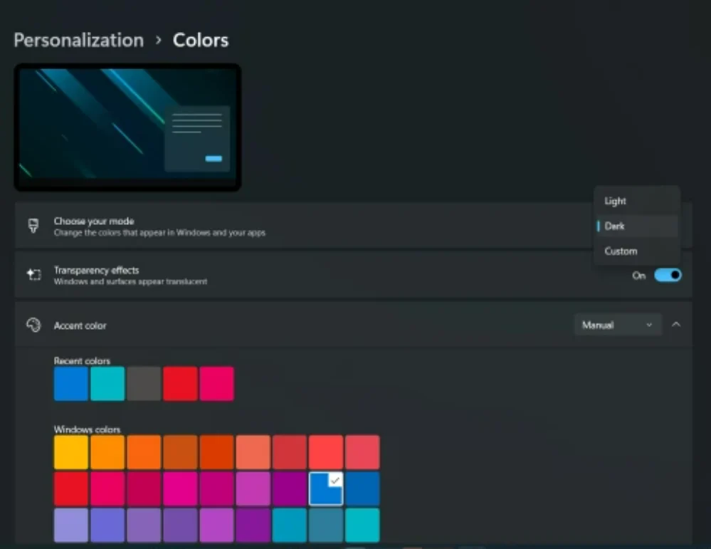 setări Windows 11 — Imagine 7