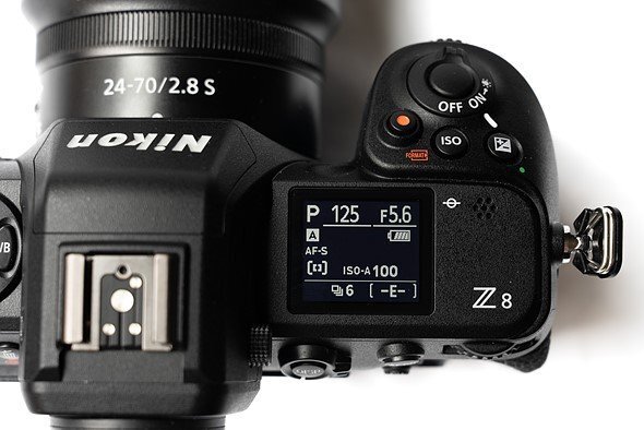 Nikon Z8 shoulder