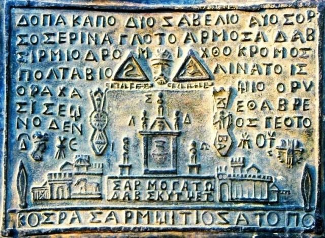 tablitele de la Sinaia Tăbliţele de la Sinaia. Misterul artefactelor din aur scrise de vechii geto-daci