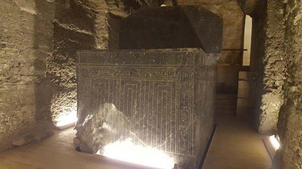 One of the Serapeum sarcophagi