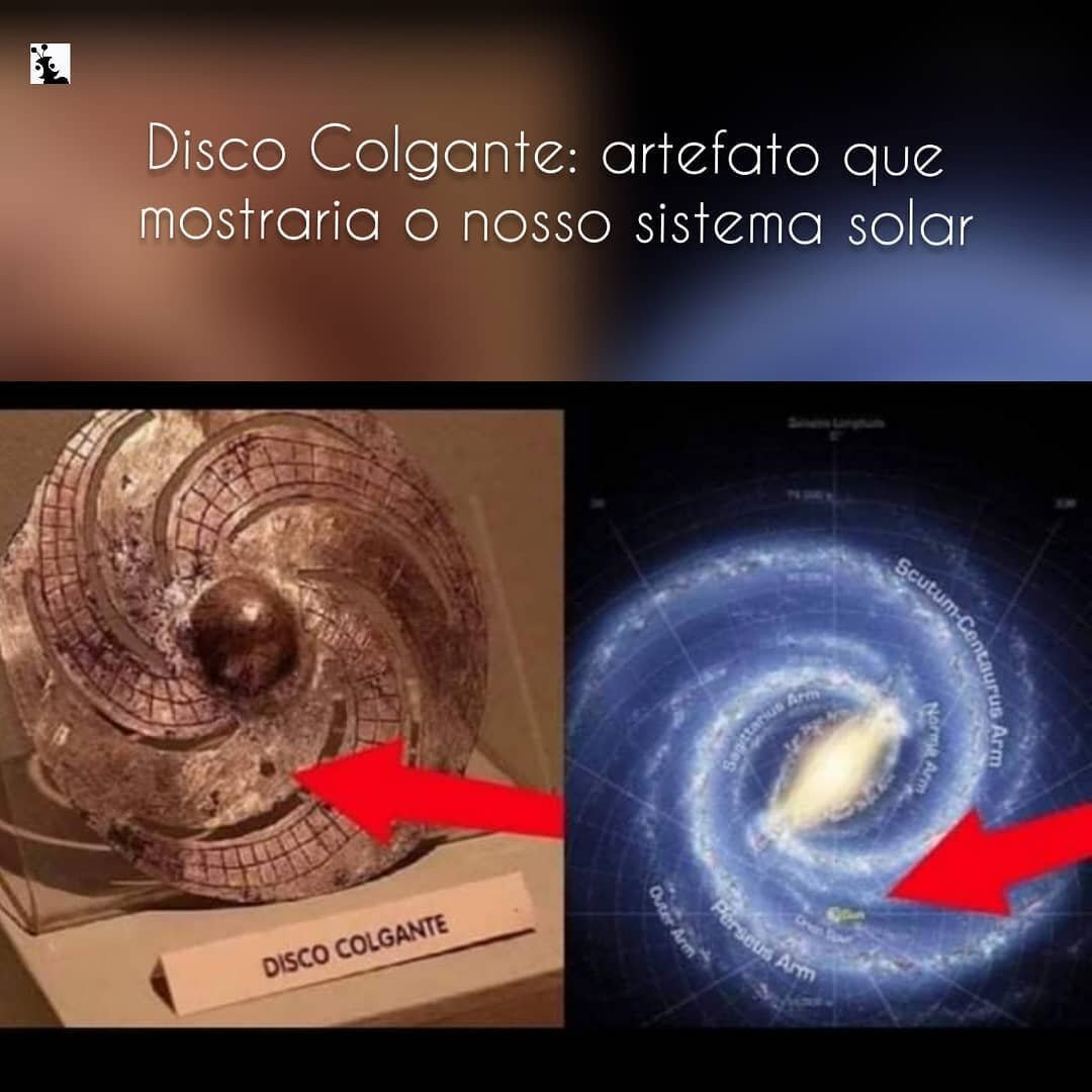 Discul Colgante Discul Colgante. Obiectul cu iz extraterestru care prezintă o galaxie necunoscută