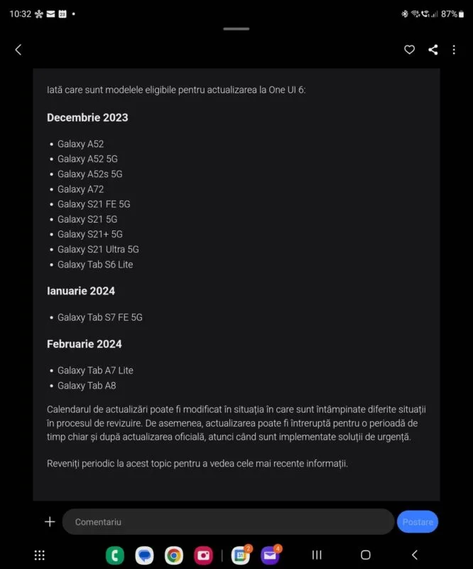Samsung Android 14