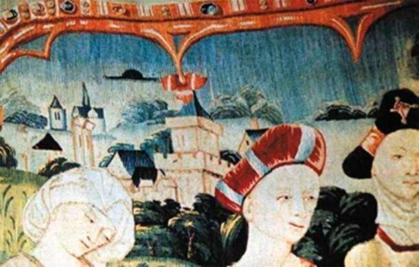 Misterul farfuriilor zburătoare din Triumful verii, o tapiserie din 1538
