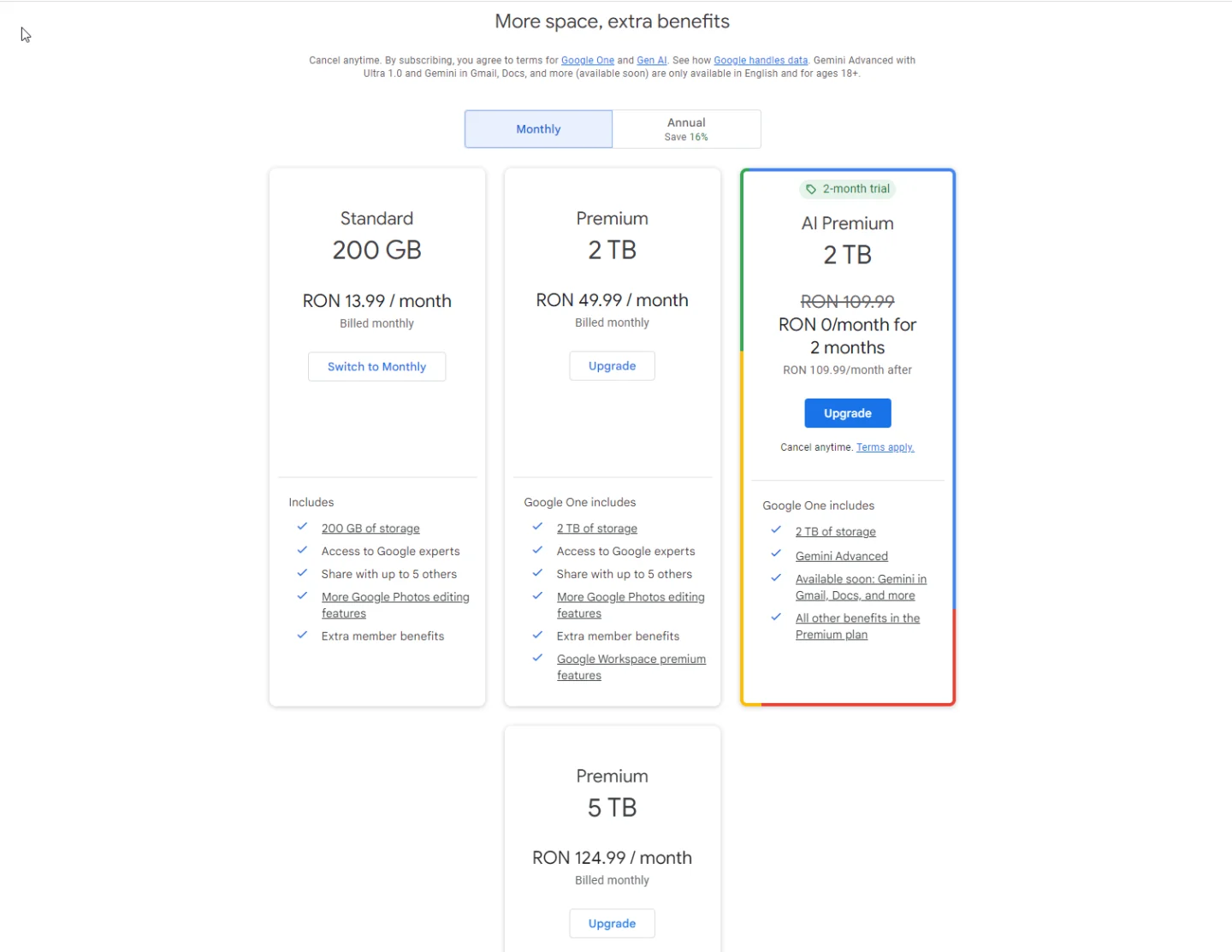 Noul motor de inteligență artificială Google Gemini, disponibil în România