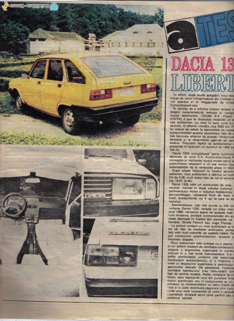 Dacia 1325 — Imagine 7 Dacia 1325 — Imagine 7