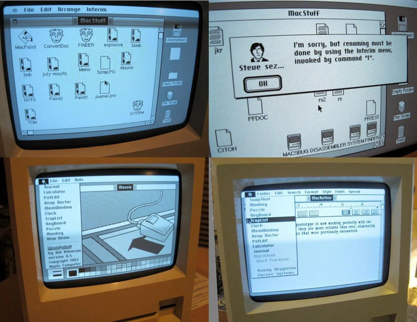 #M0001, primul prototip Macintosh, scos la licitație