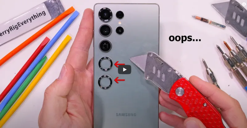 cât de rezistent este Galaxy S25