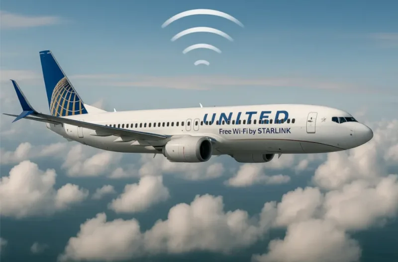 internet in avion