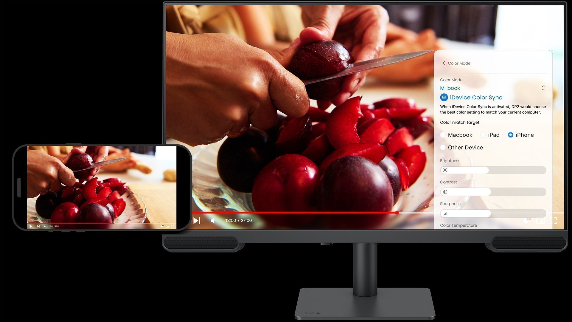BenQ lansează monitorul PV3200U pentru editare video 4K și sistem audio 2.1 integrat