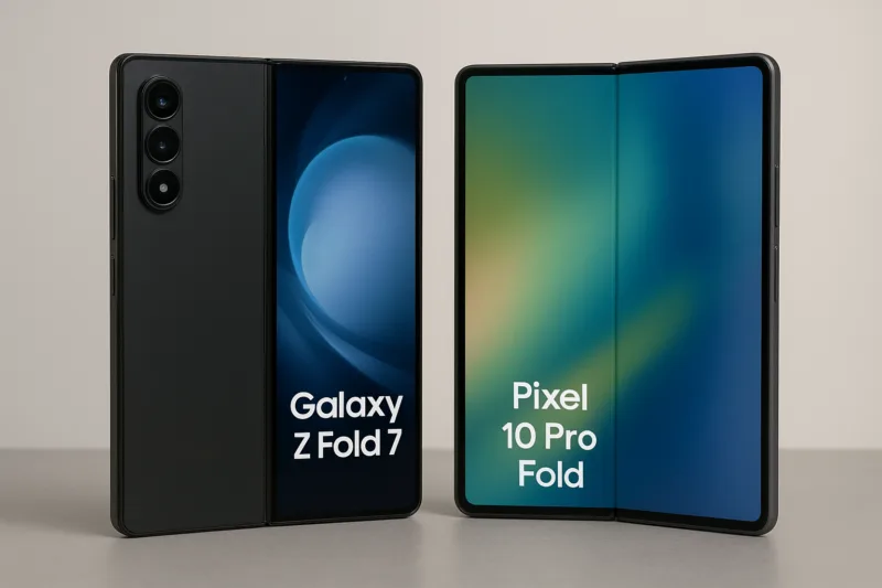 Samsung Galaxy Z Fold 7 vs Google Pixel 10 Pro Fold