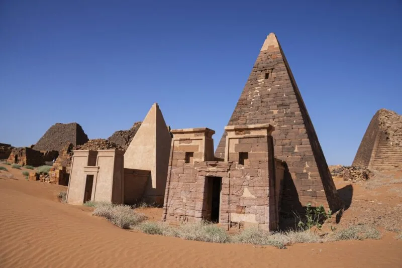 piramidele din Sudan