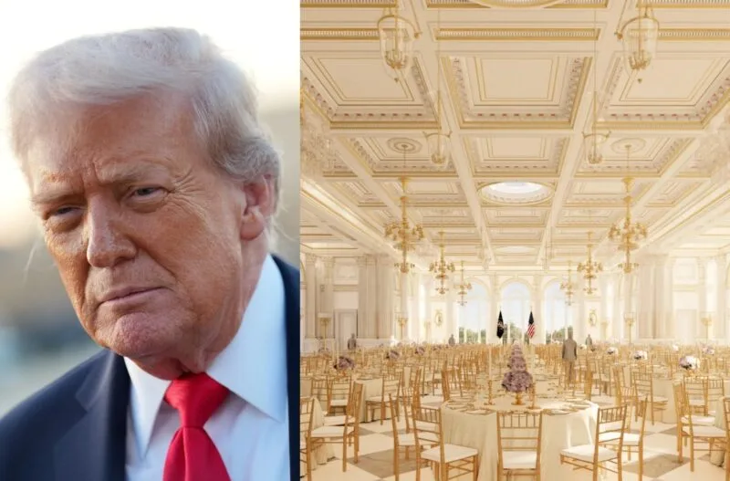 sala de bal a lui Trump
