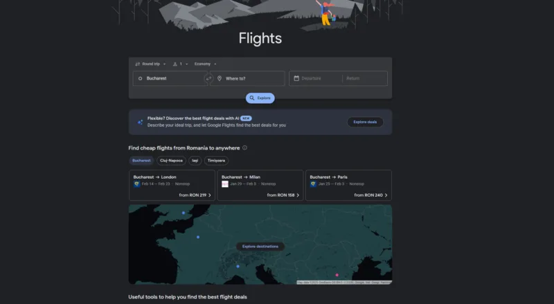 Google Flight Deals