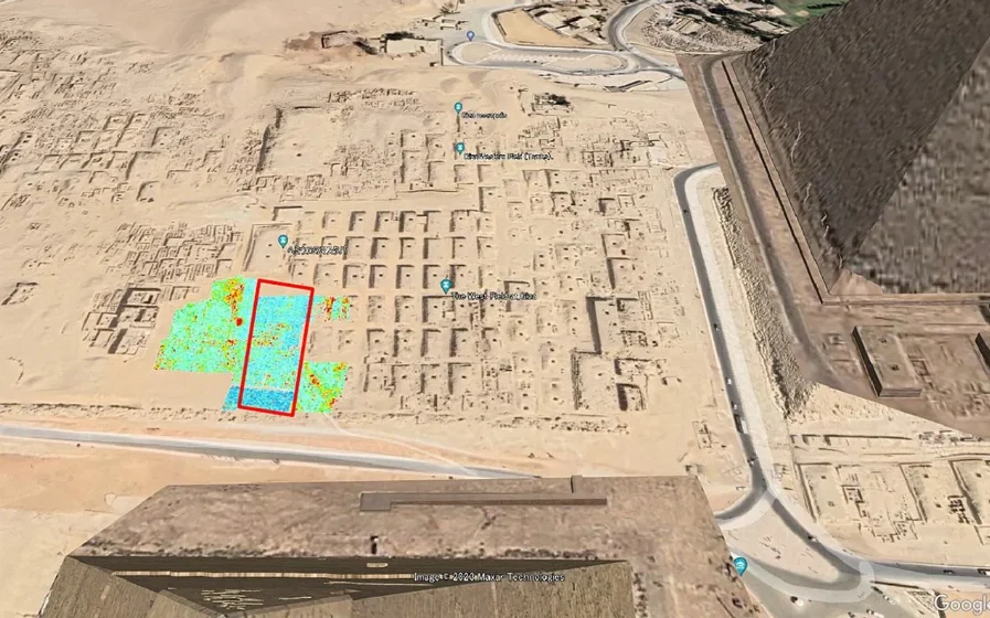 piramide Misterul de pe Platoul Giza: O „hartă subterană” dezvăluie structuri artificiale necunoscute lângă piramide
