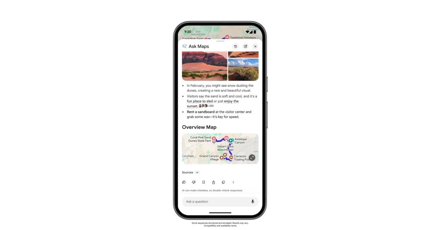 Google Maps Gemini