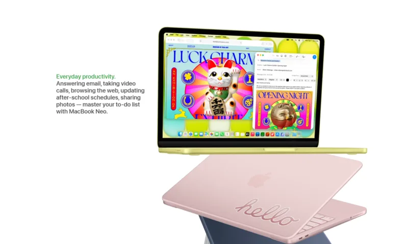 MacBook Neo face o mutare curajoasă