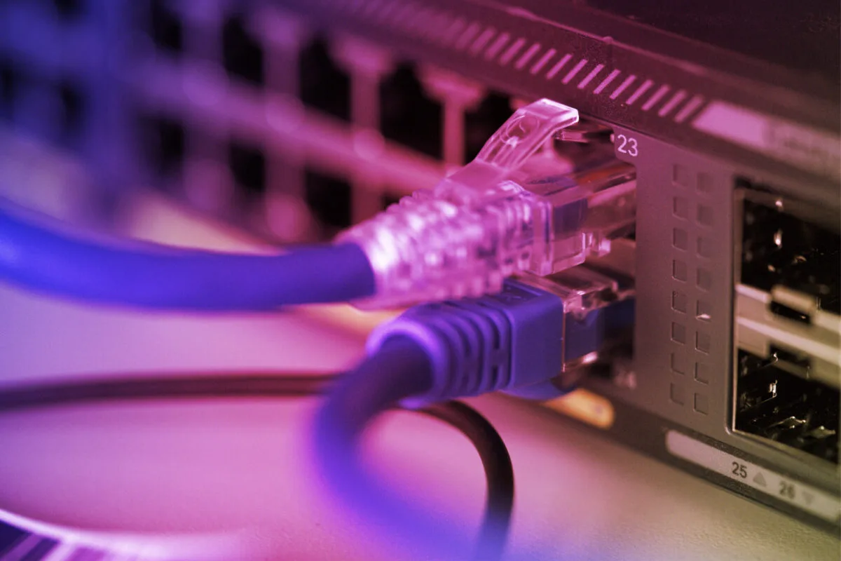 port Ethernet Close up port rj45 connect switch device network 03 17 14 31 08 utc
