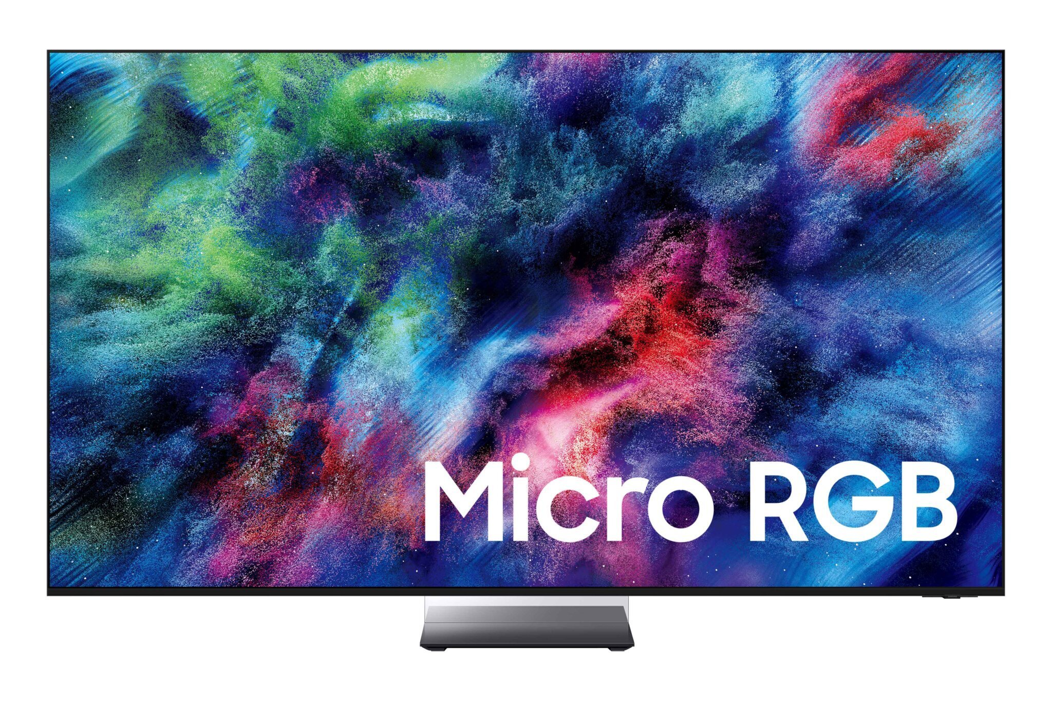 televizoare Samsung AI 2026 — Imagine 3 Micro RGB MRN75R95HAFXZA Front Black