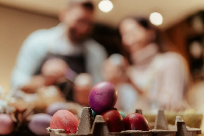 Decorating colorful easter eggs together as a fami 03 25 02 47 06 utc
