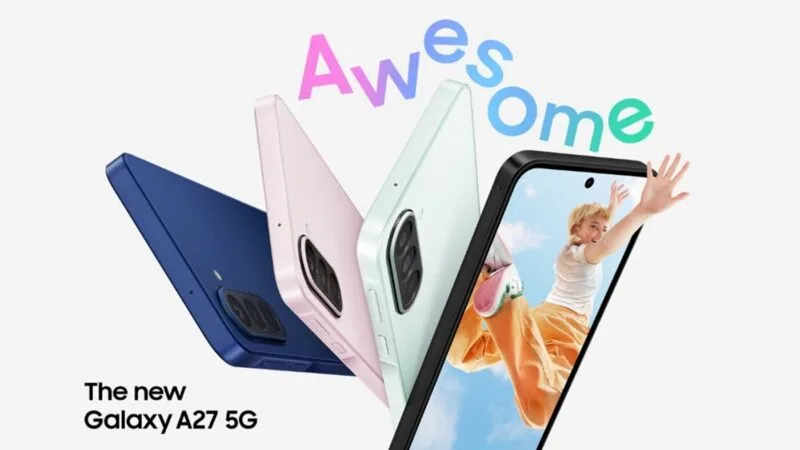 Samsung Mobile Galaxy A27 5G Awesome Intelligence Galaxy A series Gemini Perplexity Bixby main1 1