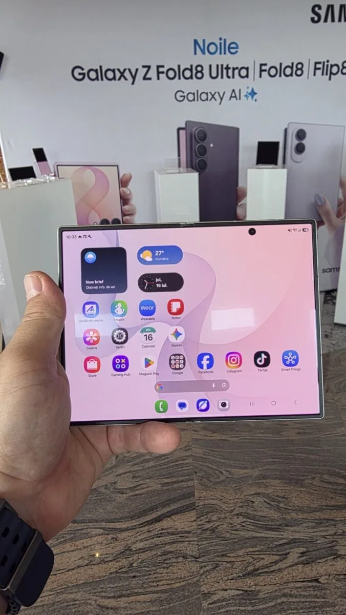 Galaxy Z Fold 8 versus Z Fold 8 Ultra: cele șapte diferențe esențiale —