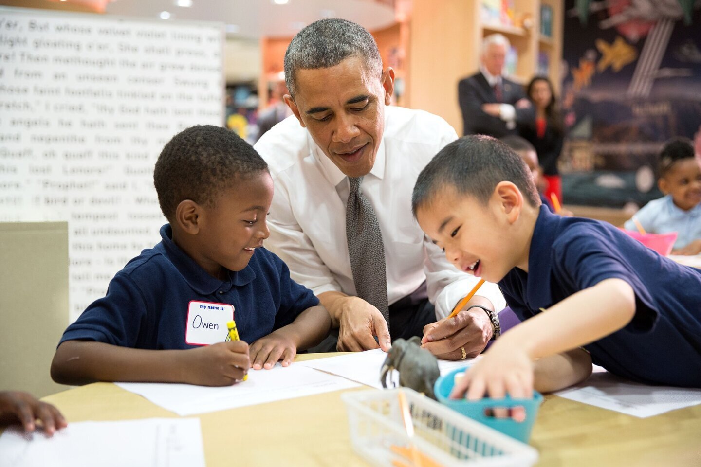 Educația preșcolară în sistem public: sală de grupă pre-K într-o școală publică americană