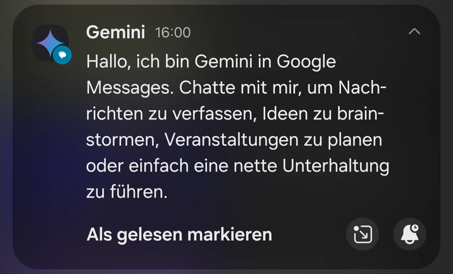 Gemini pe Android, afișat în aplicația Google Messages pe un telefon Samsung