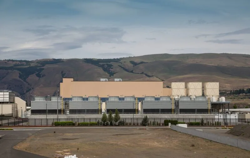 Google Gemma: centrul de date Google din The Dalles, Oregon