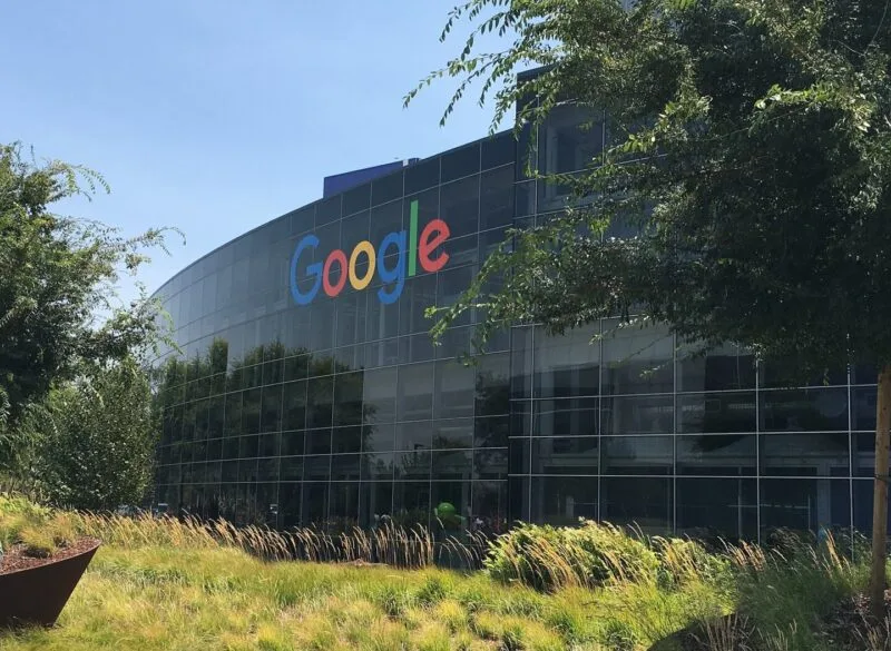 Clădirea Googleplex, sediul central al Google din Mountain View, California
