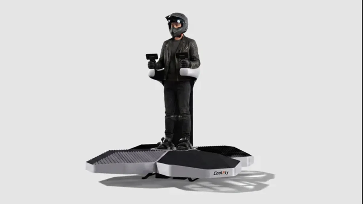 How does the urban flying platform work