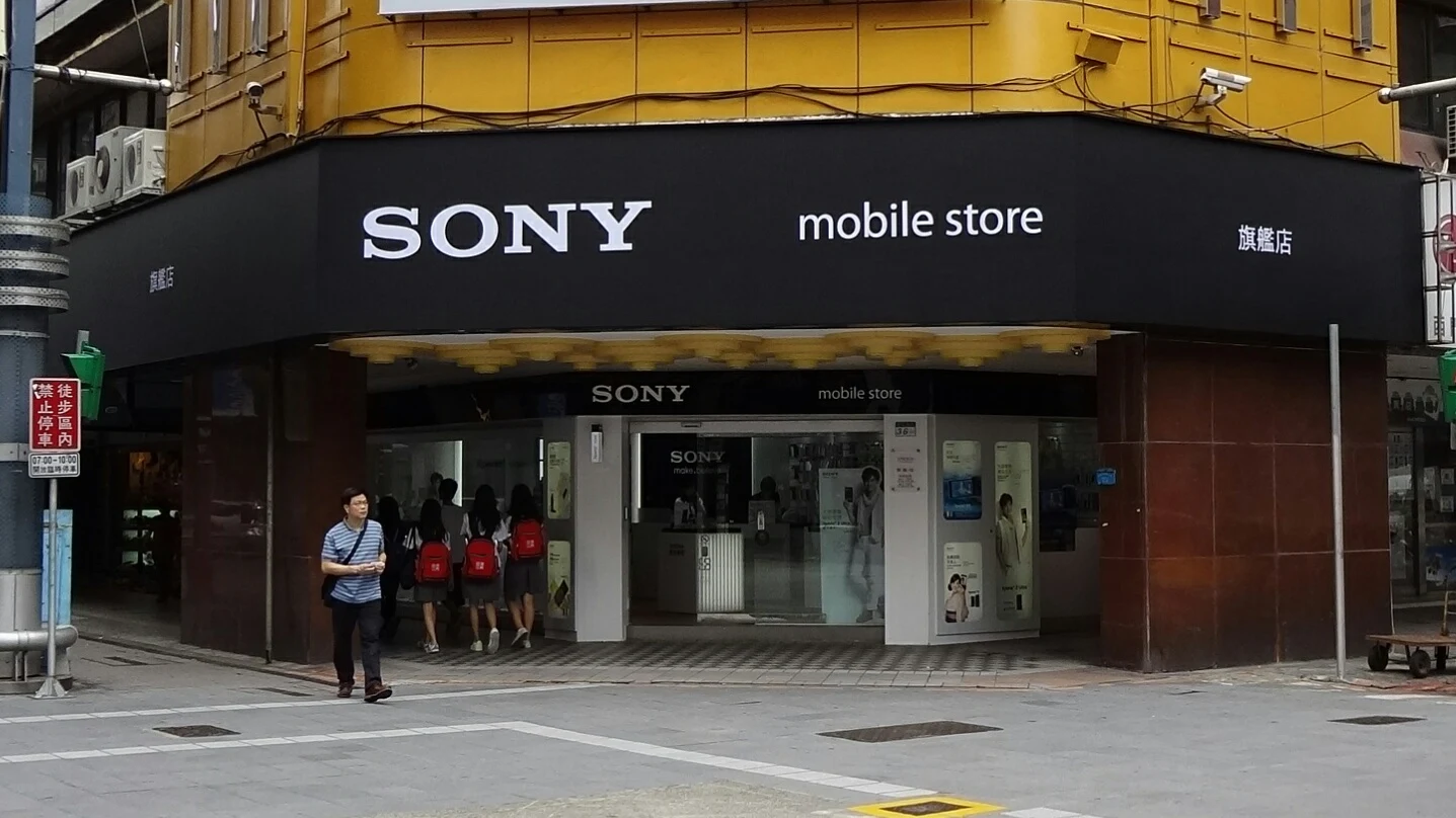 Magazin Sony Mobile din Taipei, brandul care lansează acum Sony Xperia 10 VIII