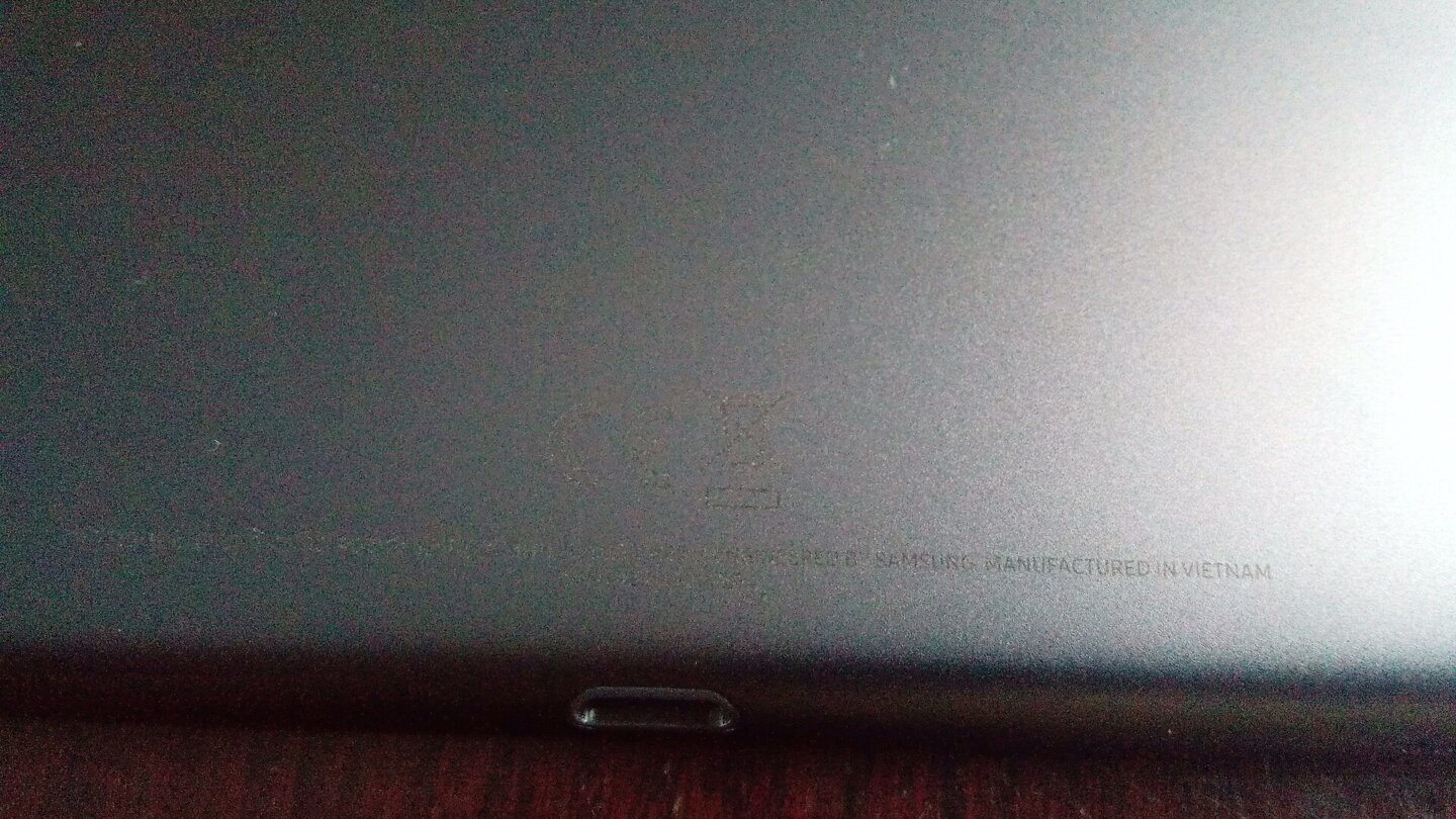 Solid Explorer în mod peisaj pe o tabletă Samsung Galaxy Tab