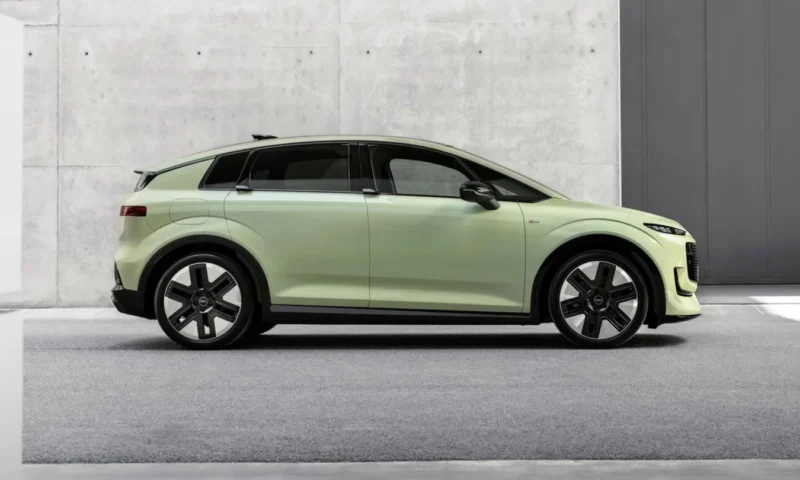 Audi A2 e Tron side profile