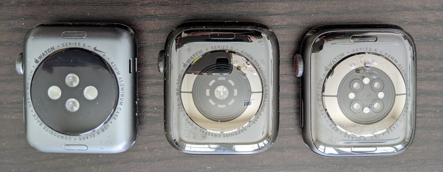 Apple Watch Series 12 Senzorii optici și electrici cu care Apple Watch Series 12 măsoară pulsul
