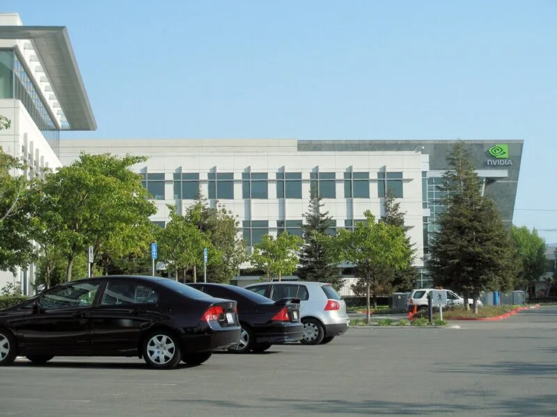 Clădirea sediului Nvidia din Santa Clara, California