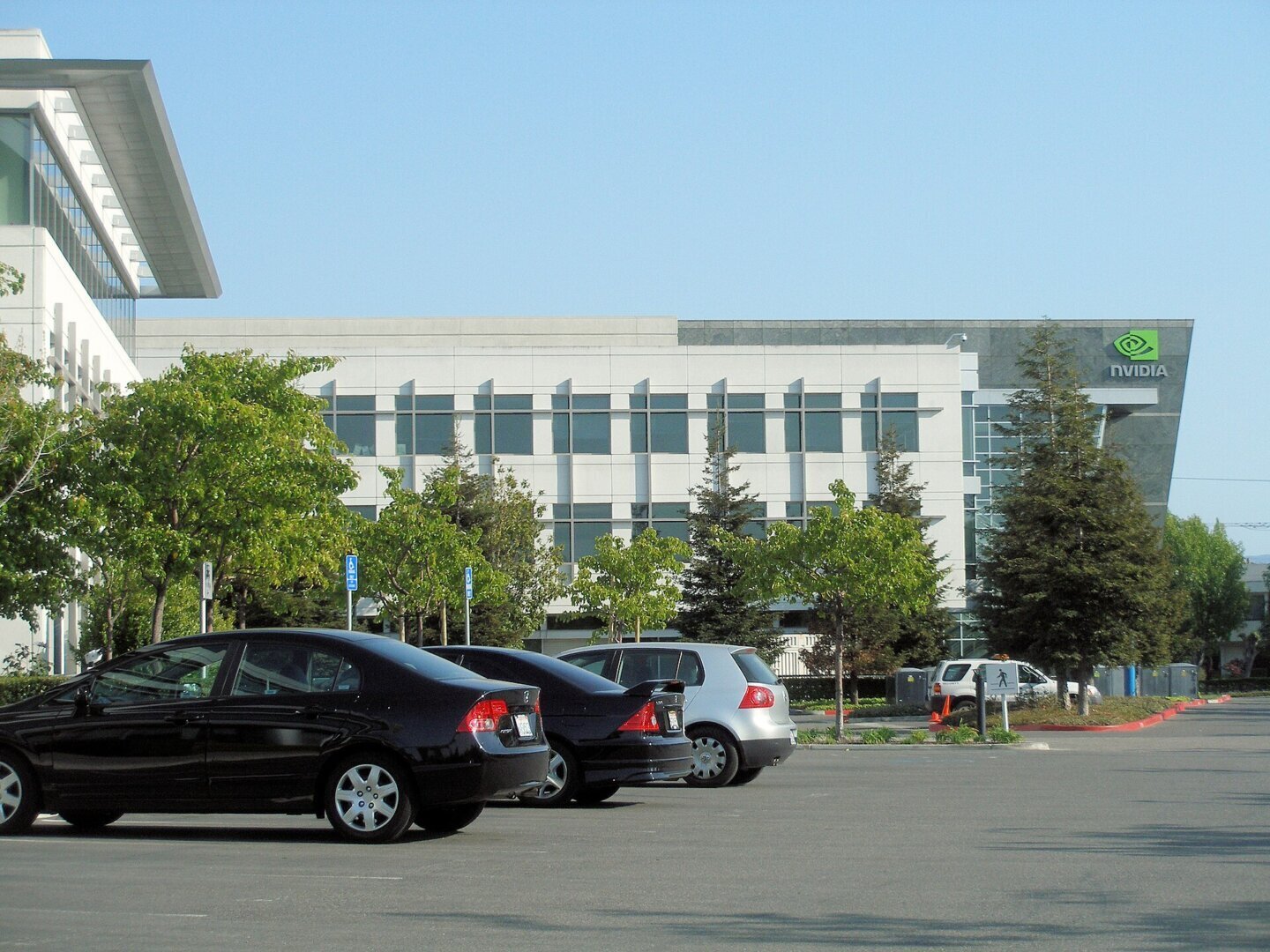 Clădirea sediului Nvidia din Santa Clara, California