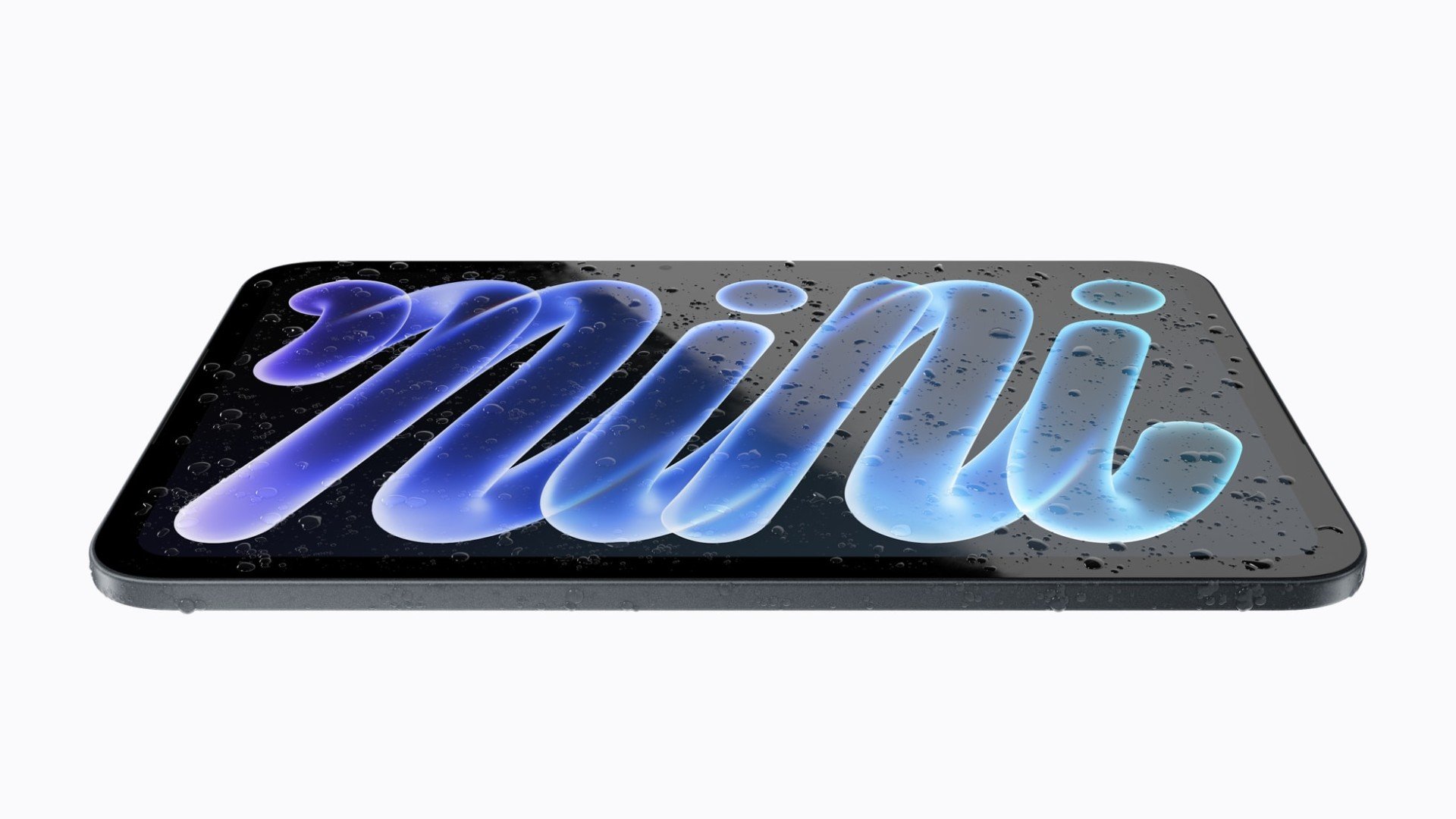Noul iPad mini OLED cu picături de apă pe ecran, certificat IP67