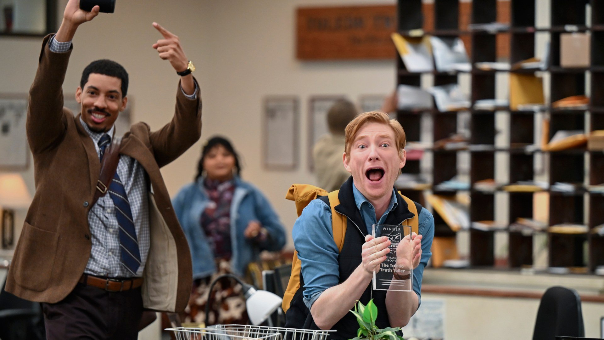SkyShowtime în noiembrie 2026 Domhnall Gleeson și colegii din The Paper, sezonul 2, premieră SkyShowtime în noiembrie 2026